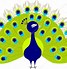 Image result for Peacock Face Cartoon