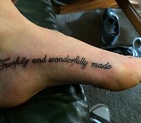 Image result for Psalm 139 Tattoo