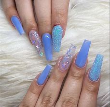 Image result for Fall Nail Designs Blue