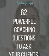 Image result for Coaching Questions