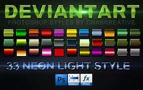 Image result for Neon Style Photoshop