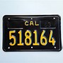 Image result for California Motorcycle License Plate