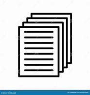 Image result for Document Icon White