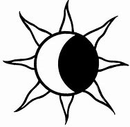 Image result for Moon Black and White