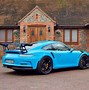 Image result for Blue GT3 RS 4Kl Photos Driving