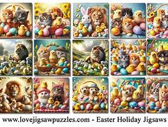 Image result for Easter Jigsaw Puzzles