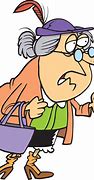 Image result for Old Lady Running Cartoon