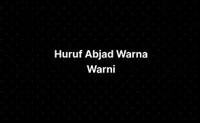 Image result for Huruf Abjad Warna Warni