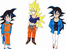 Image result for Dragon Ball Z Goku as a Female