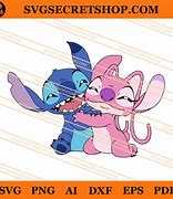 Image result for Stitch and Angel Hugging Drawing