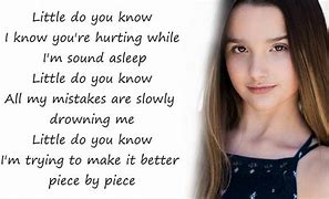 Image result for Did You Know Song Lyrics