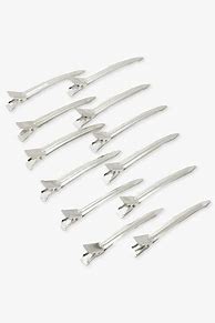 Image result for Silver Hair Clips