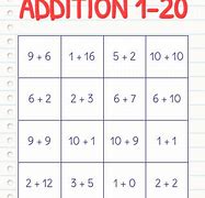 Image result for Math Bingo Set