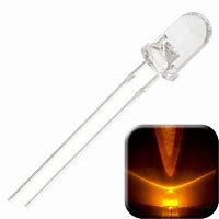 Image result for Amber LED 5Mm