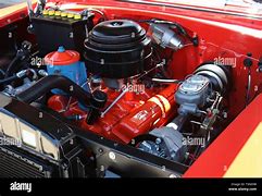 Image result for 56 Chevy Engine Compartment