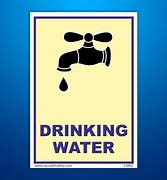 Image result for Drinking Water Sign Board