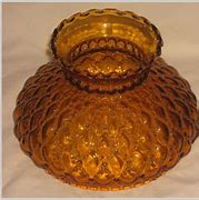 Image result for Amber Glass Hurricane Lamp