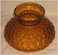 Image result for Amber Glass Lamp Base