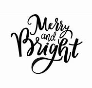 Image result for Merry and Bright Bubble Letters PNG