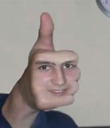 Image result for Face On Thumb Meme