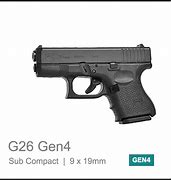 Image result for Glock 26 Gen 4