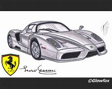 Image result for Ferrari Enzo Drawing