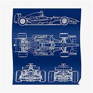 Image result for F1 Car Blueprint Print Off