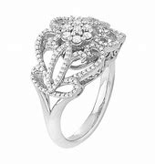 Image result for Simply Vera Vera Wang Flower Diamond Ring