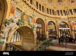 Image result for Train Station in Praha 7