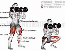 Image result for Front Squat Exercise