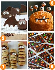 Image result for Halloween Food Crafts for Kids