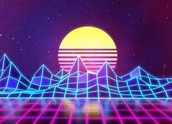 Image result for 80s Neon Sun