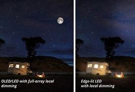 Image result for OLED vs LED TV