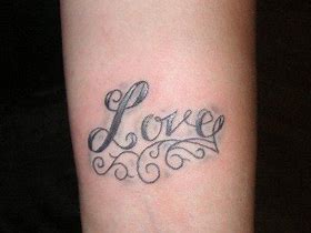 Image result for Love Tattoo Wrist