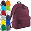 Image result for Cute Black Plain Backpacks