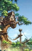 Image result for Disney Tarzan Treehouse