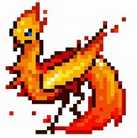 Image result for Phoenix Pixel Art