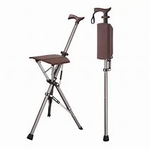 Image result for Fold Up Cane with Seat