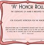 Image result for Honor Roll Plain