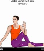 Image result for Vakrasana Pose