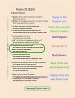 Image result for Psalm 32 Poems