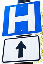 Image result for Road Sign Between Hospital and Playground