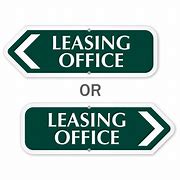 Image result for Leasing Office Signs