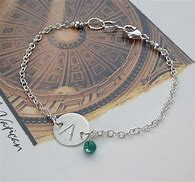 Image result for Initial Charm Bracelet