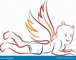 Image result for Baby Angel Praying Drawing