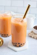 Image result for Thai Tea Boba