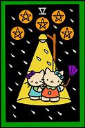 Image result for Hello Kitty Tarot Cards