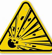 Image result for Explosive Hazard Symbol PNG