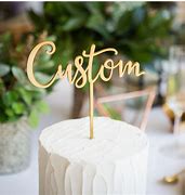 Image result for Cake Topper Set