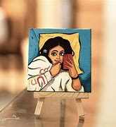 Image result for Mini Painting On Easel